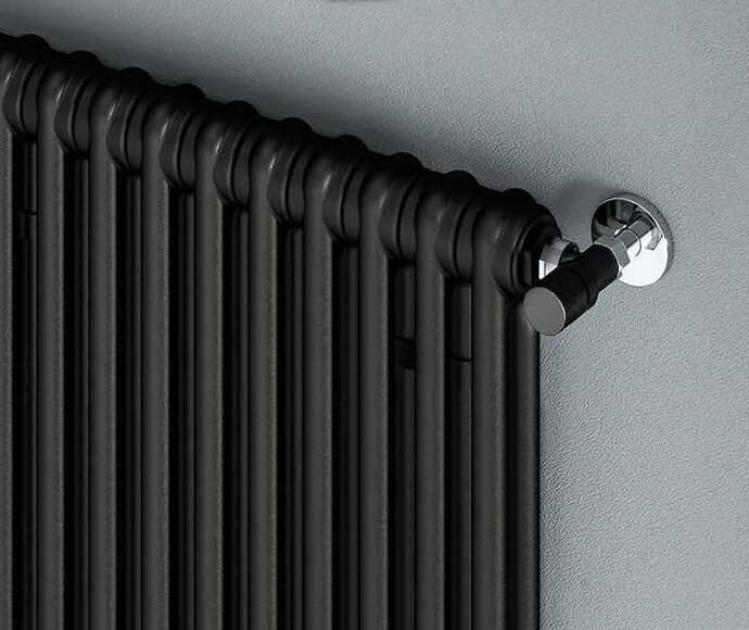 Радиатор IRSAP TESI 2 1800 черного цвета